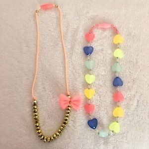 NWOT Carter’s Toddler Colorful Necklace Set
